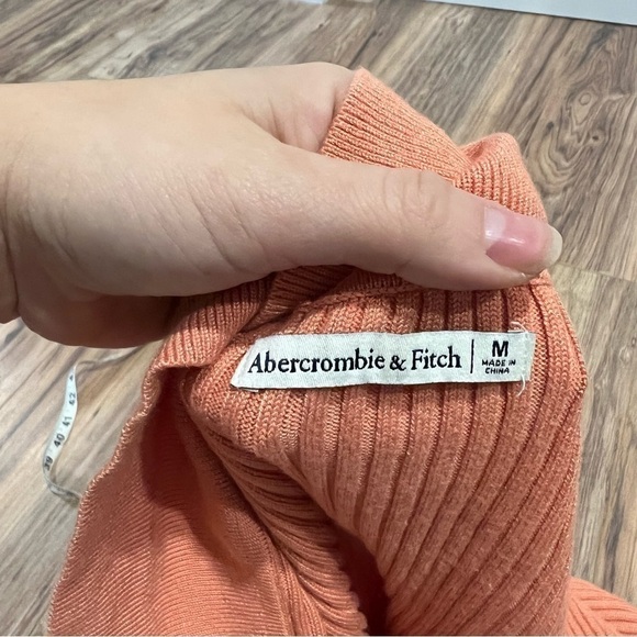 Abercrombie & Fitch Ribbed Collared Mini Dress - Picture 5 of 9